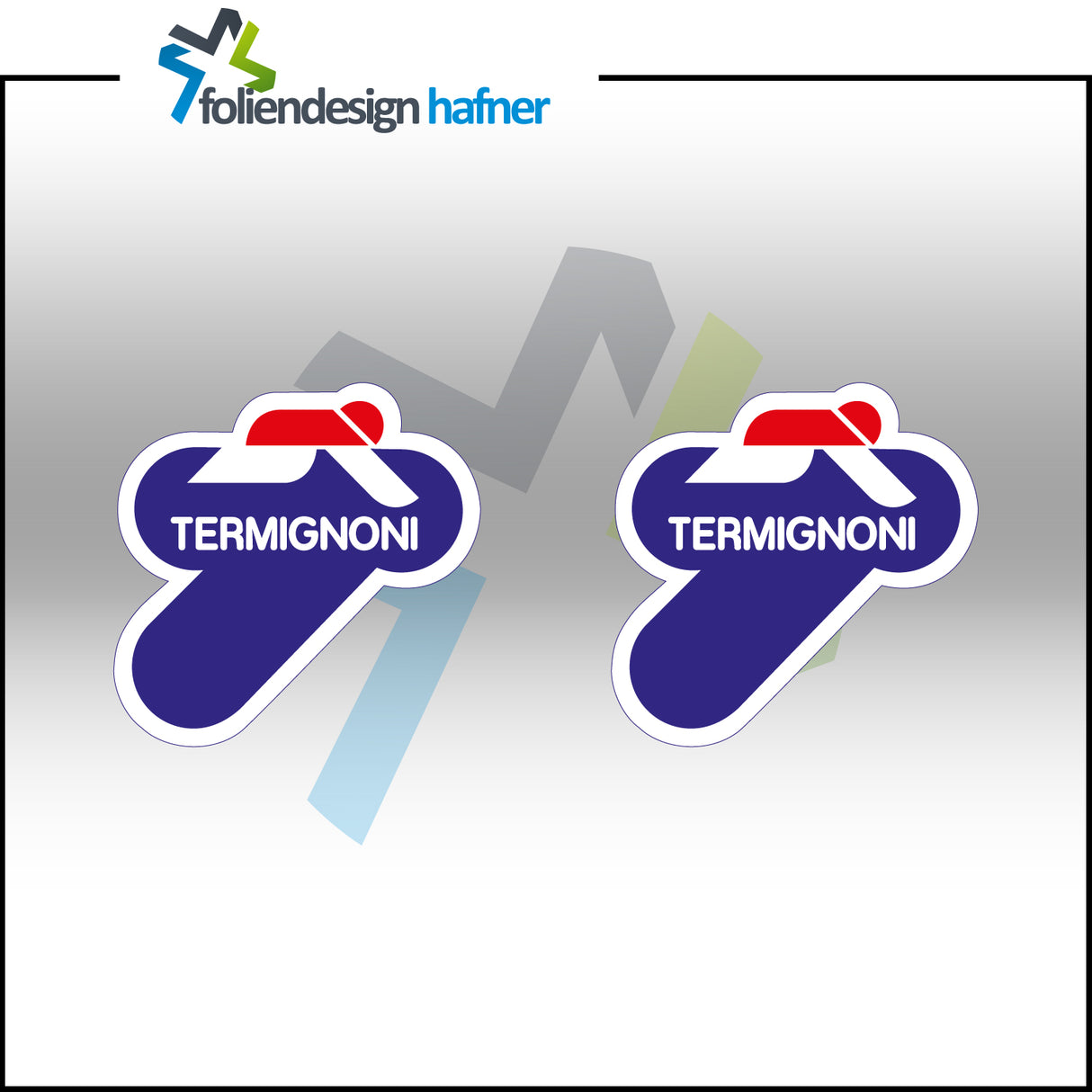 Termignoni Aufkleber Sponsorenaufkleber Sticker (2 Stück)