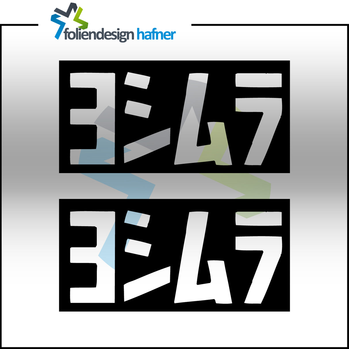 Yoshimura Aufkleber Sponsorenaufkleber Sticker (2 Stück)