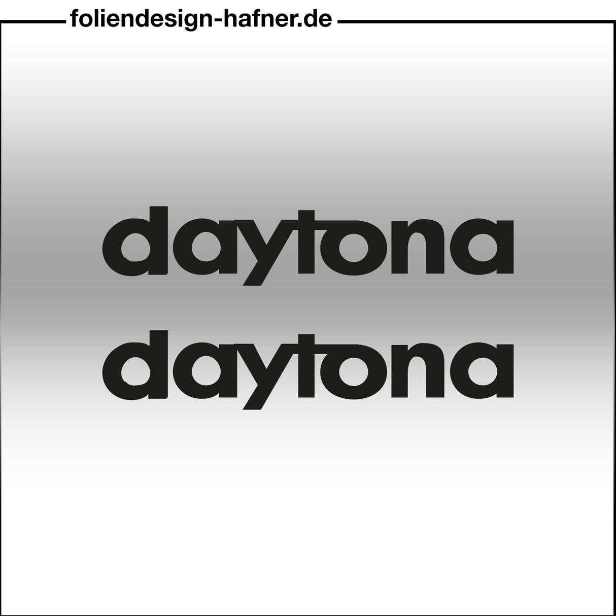 daytona Aufkleber Sponsorenaufkleber Sticker (2 Stück)