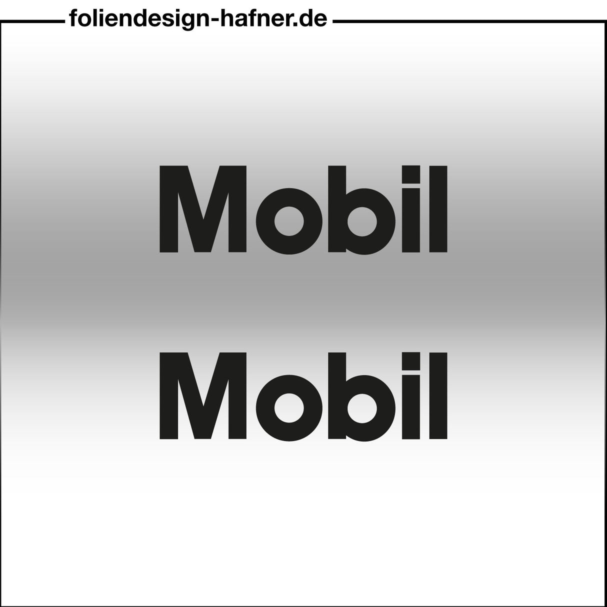 Mobil Aufkleber Sponsorenaufkleber Sticker (2 Stück)