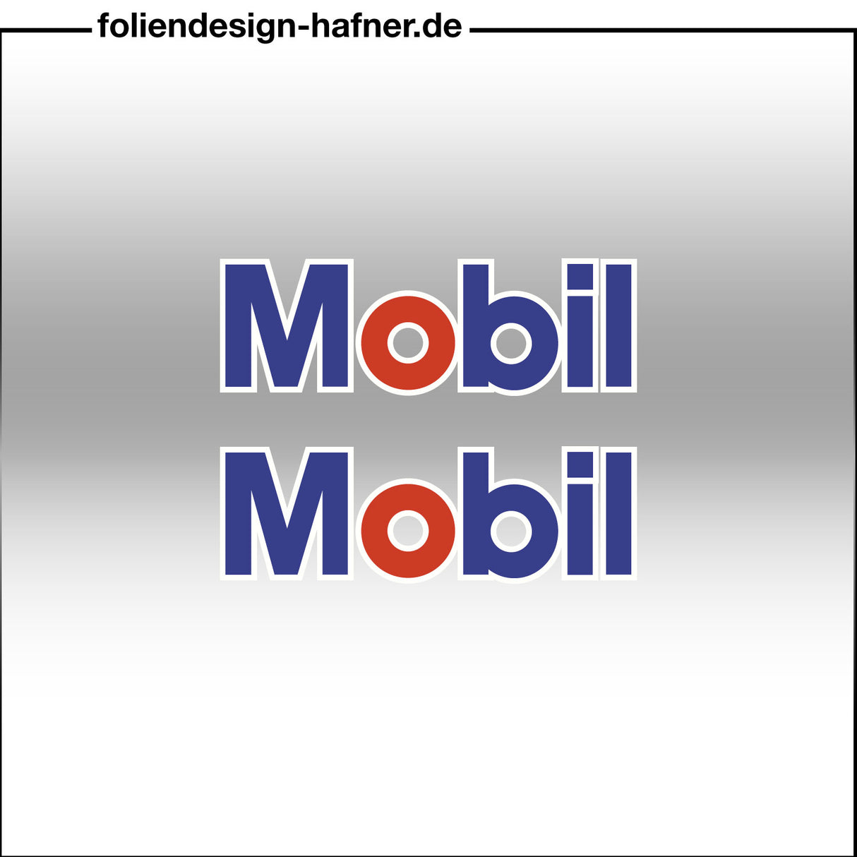 Mobil Aufkleber Sponsorenaufkleber Sticker (2 Stück)