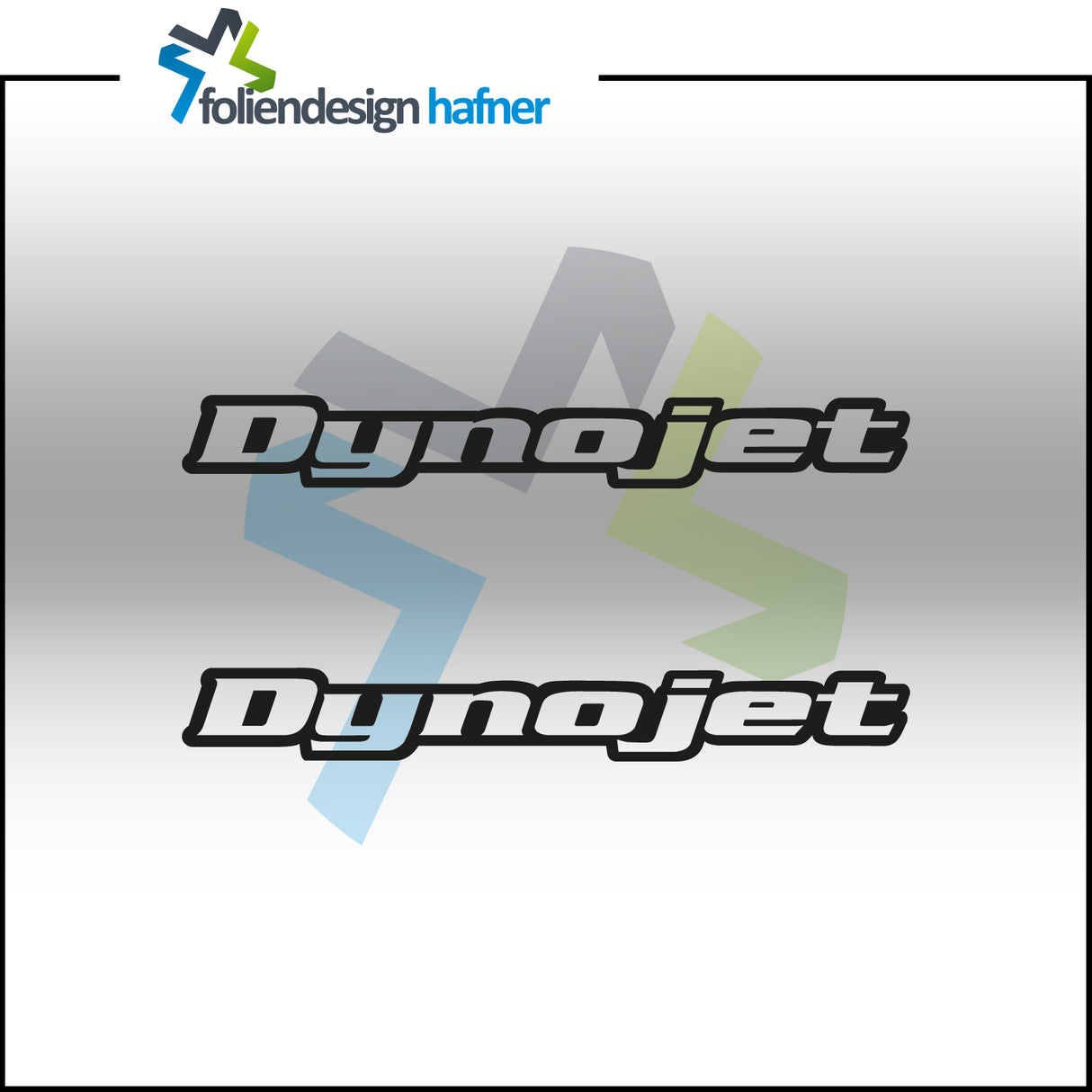 Dynojet Aufkleber Sponsorenaufkleber Sticker (2 Stück)