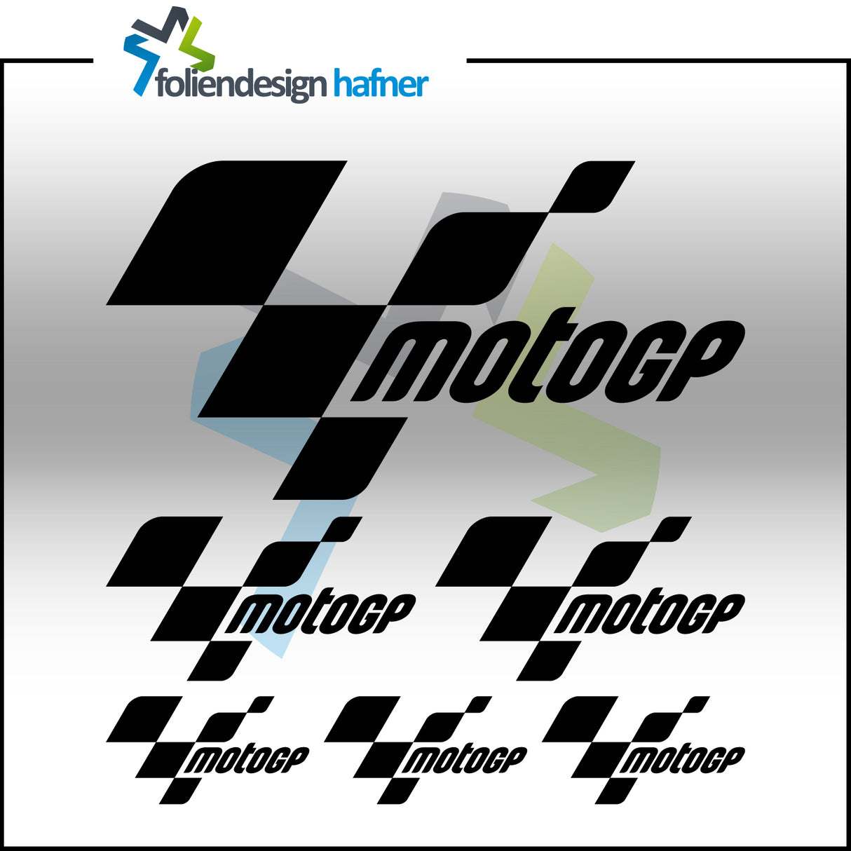 Moto GP Aufkleber-Set