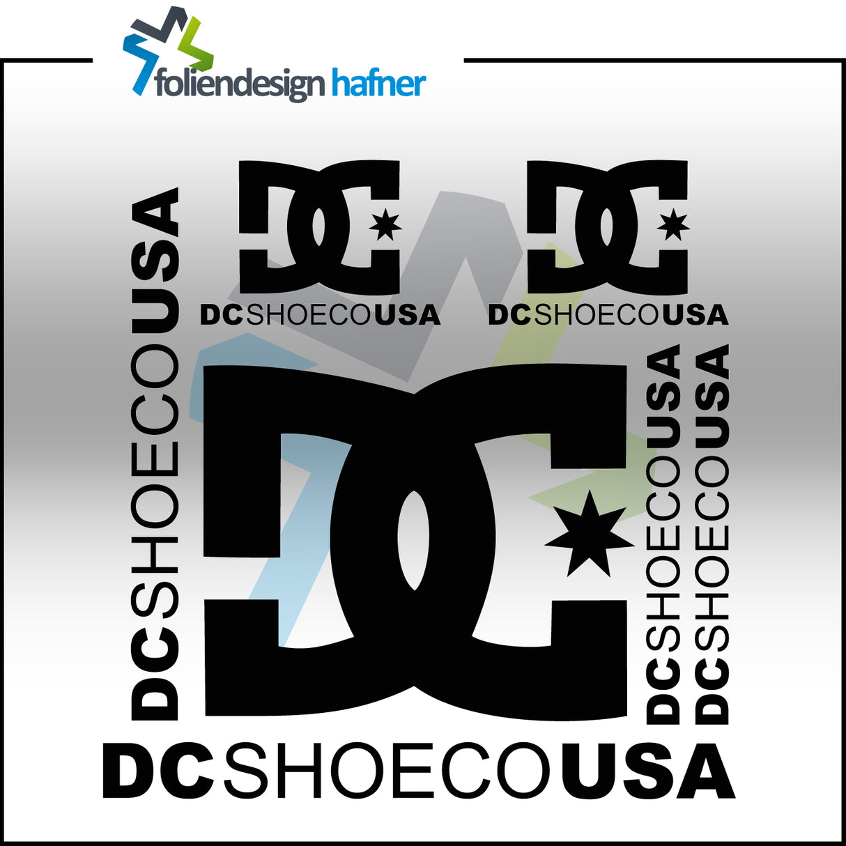 Dcshoecousa Aufkleber-Set