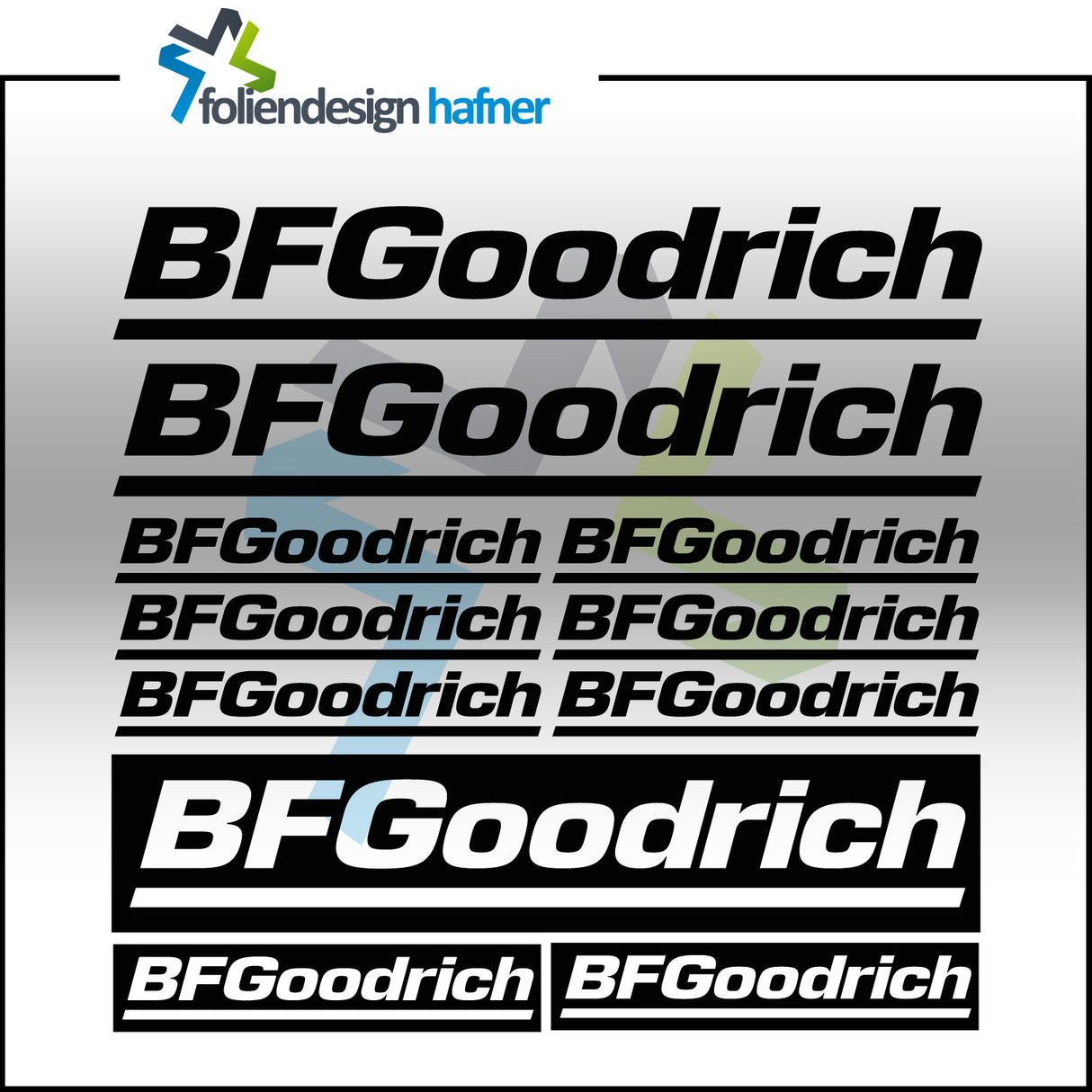 Bfgoodrich Aufkleber-Set Aufkleber-Set