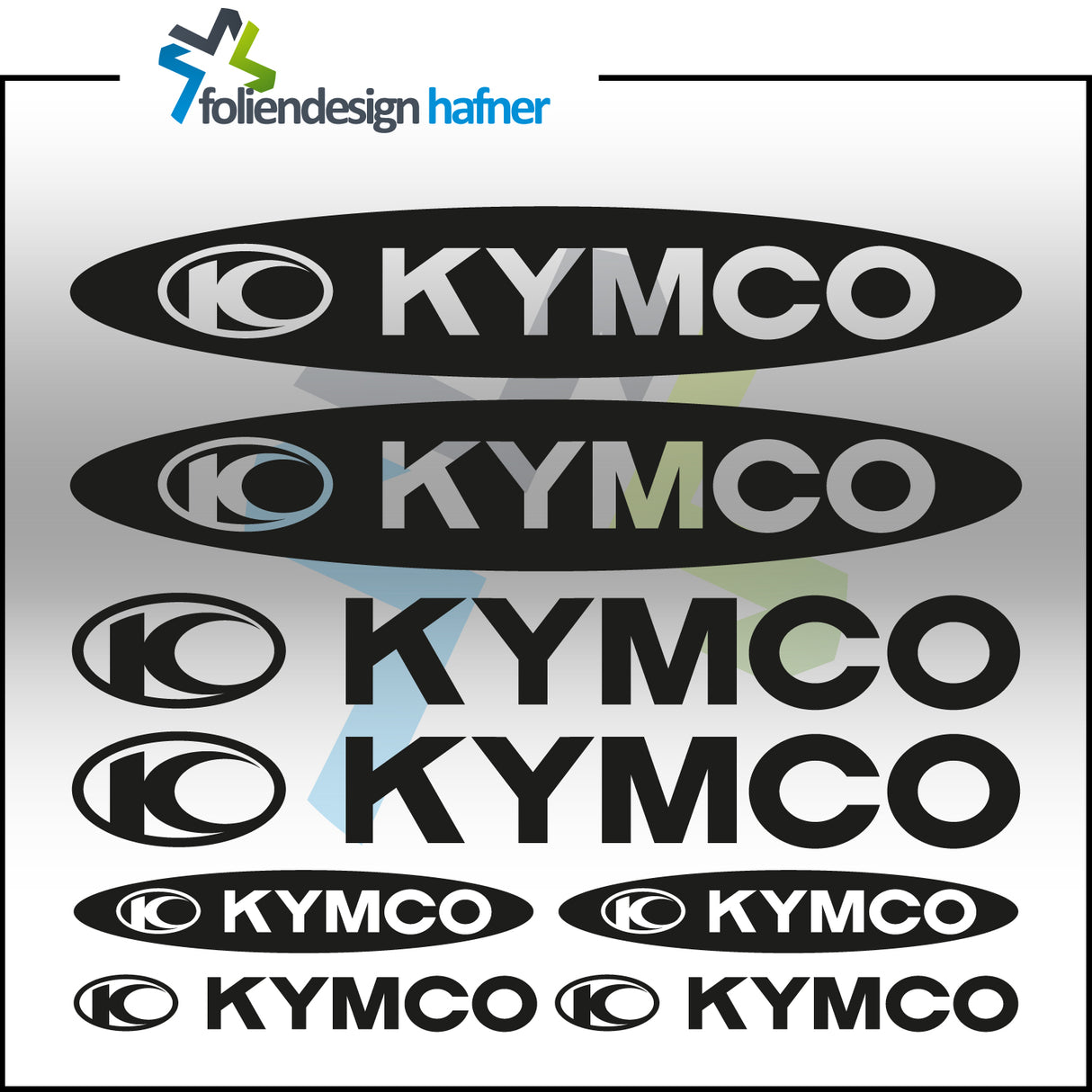 Kymco Aufkleber-Set