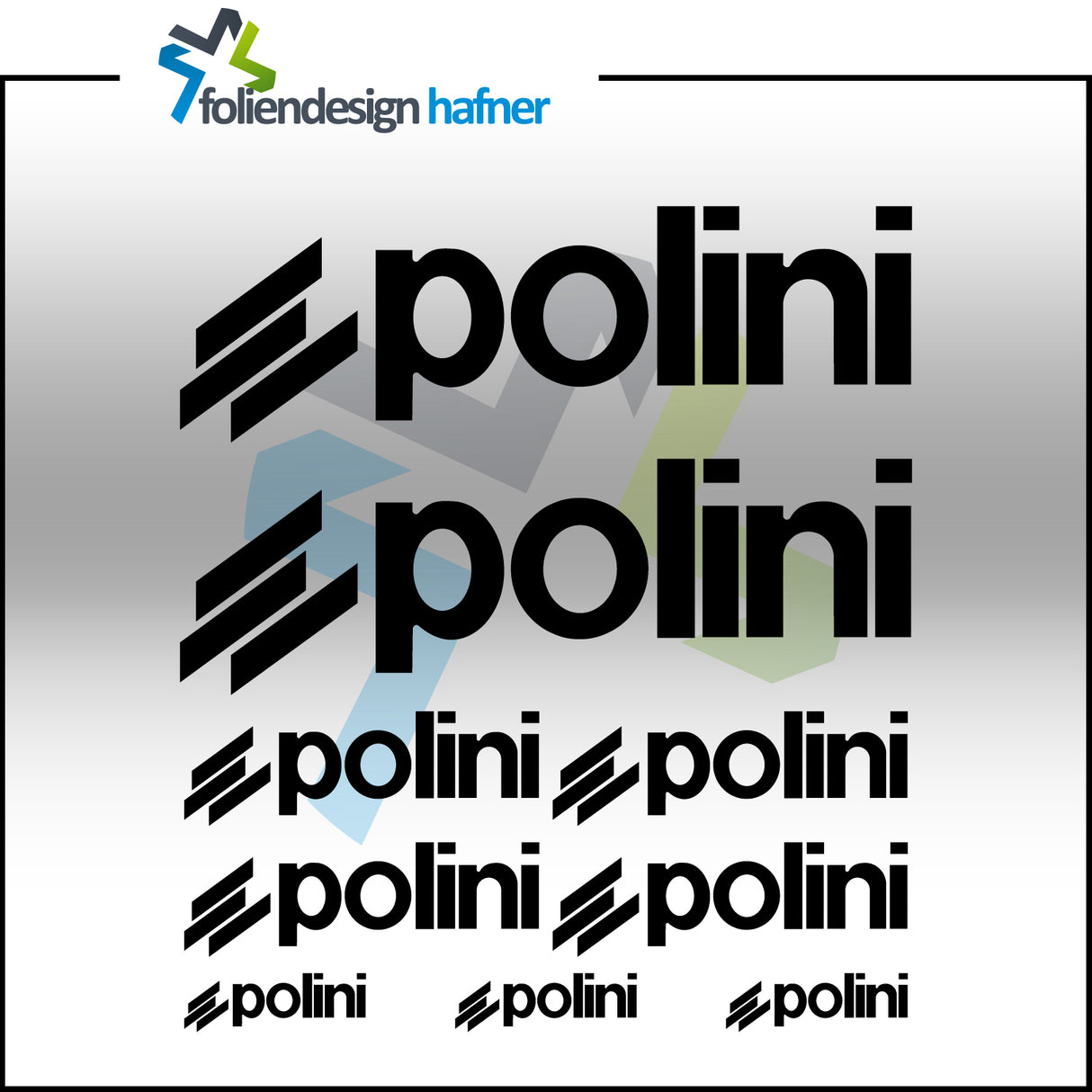 Polini Aufkleber-Set