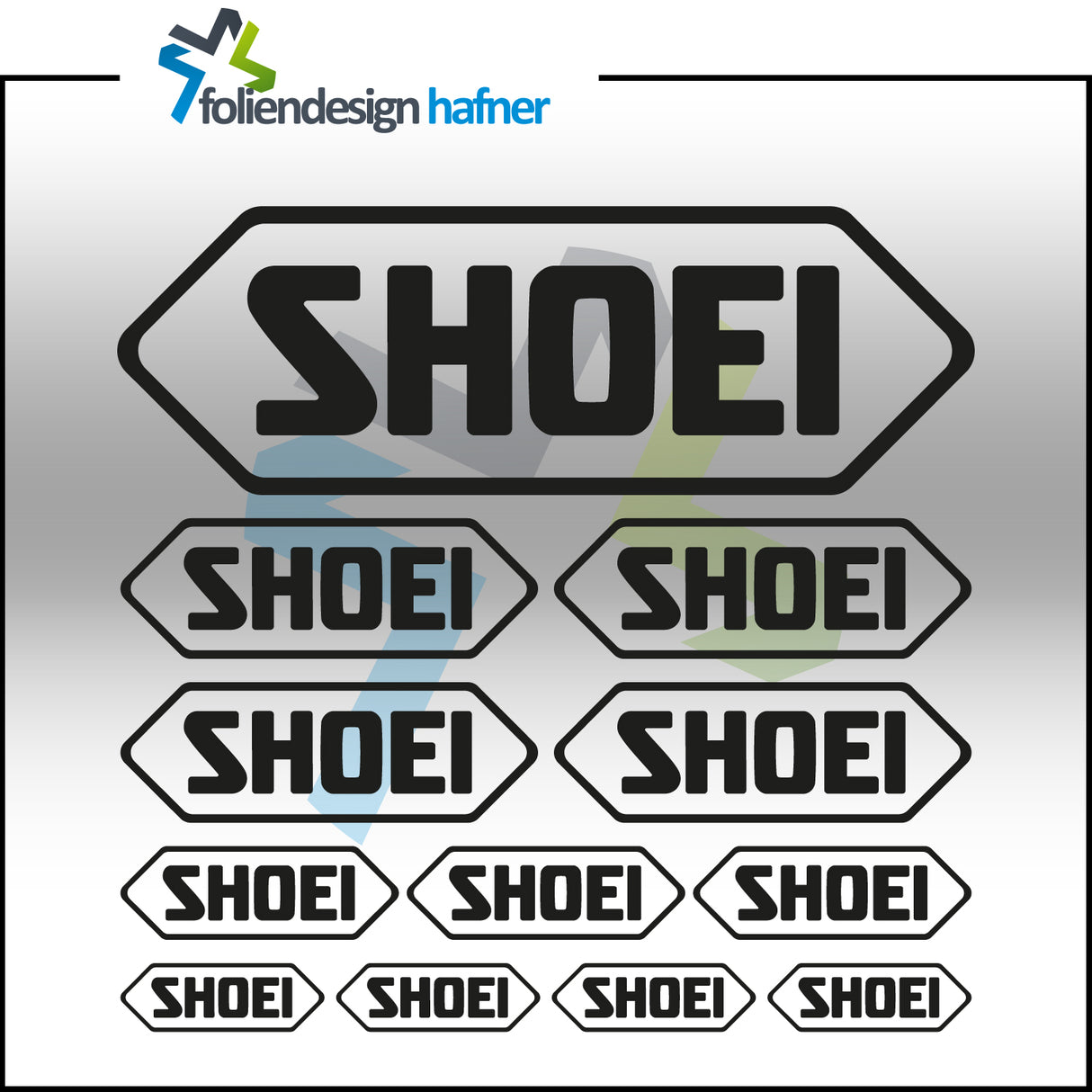 SHOEI Aufkleber-Set