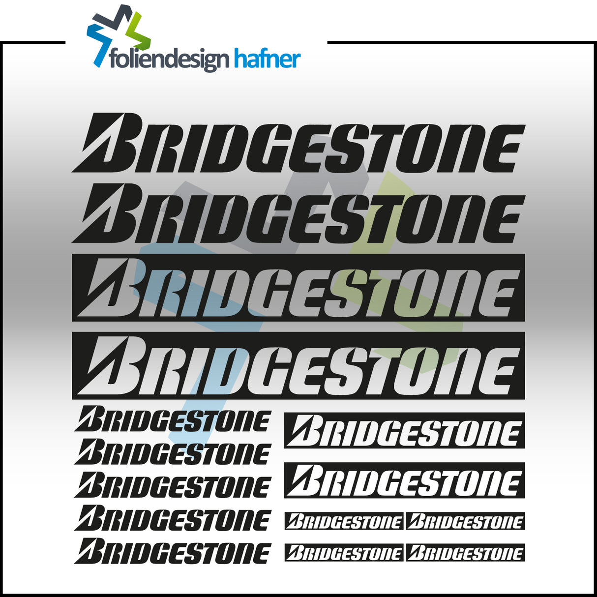 Bridgestone Aufkleber-Set