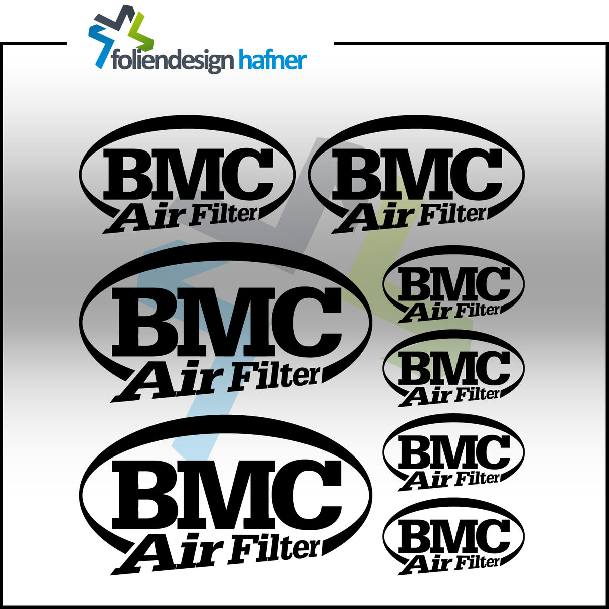 BMC Aufkleber-Set