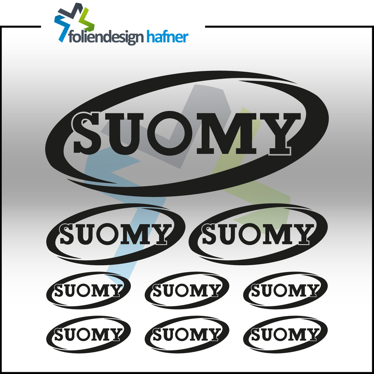 Suomy Aufkleber-Set