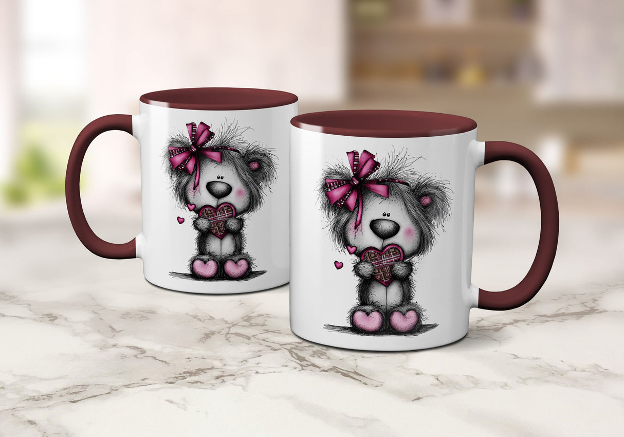 Valentinstagstasse – Süßes Geschenk für Lieblingsmenschen 💘