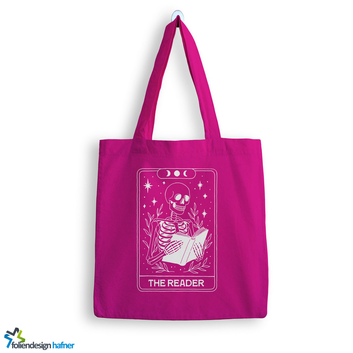 Jutebeutel Halloween Skelett Karte Tasche Baumwolle 10 Liter