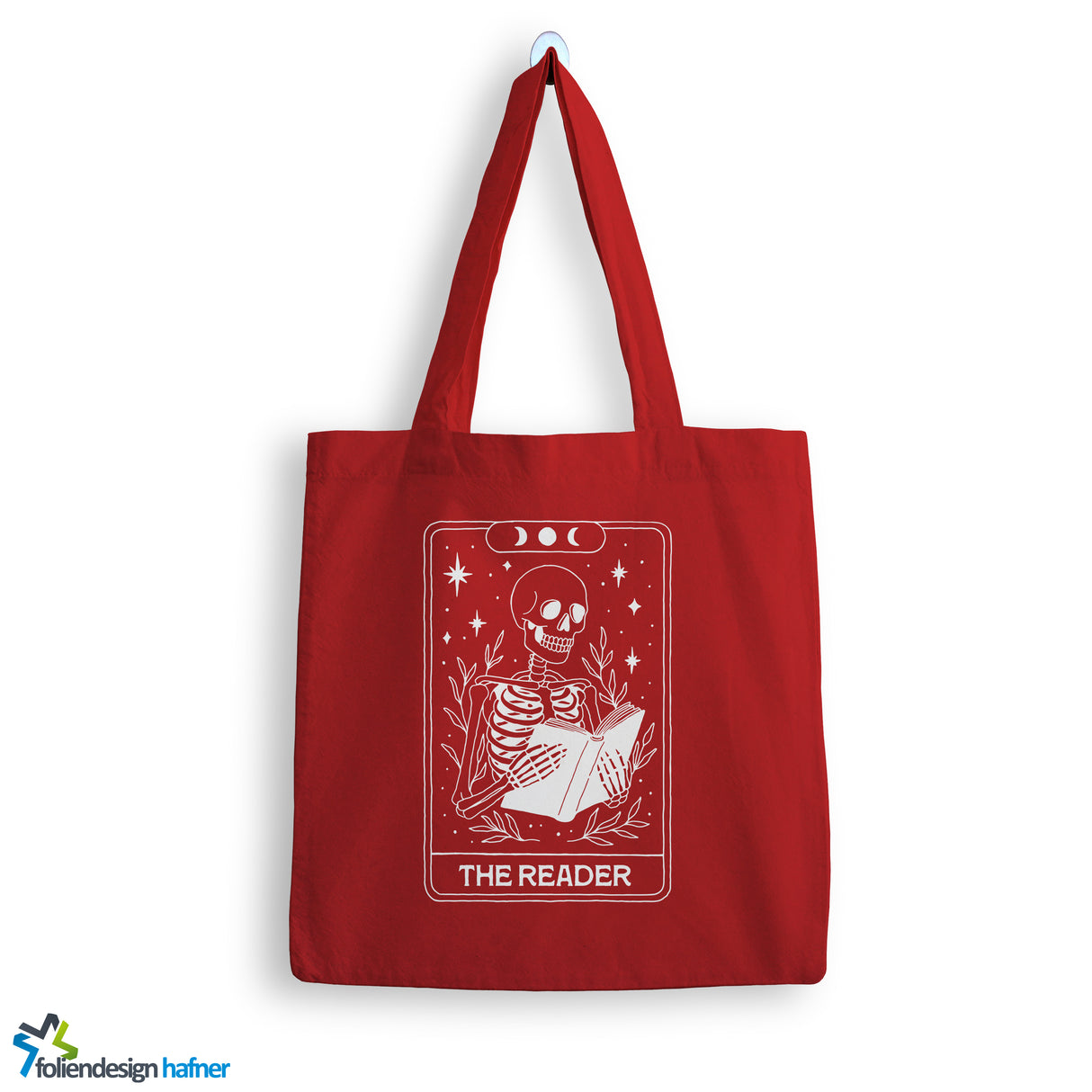 Jutebeutel Halloween Skelett Karte Tasche Baumwolle 10 Liter