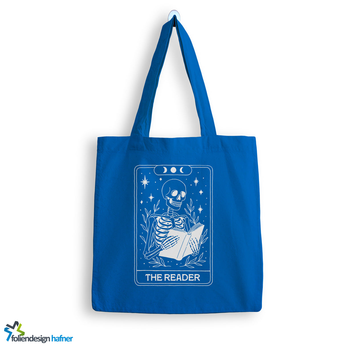 Jutebeutel Halloween Skelett Karte Tasche Baumwolle 10 Liter