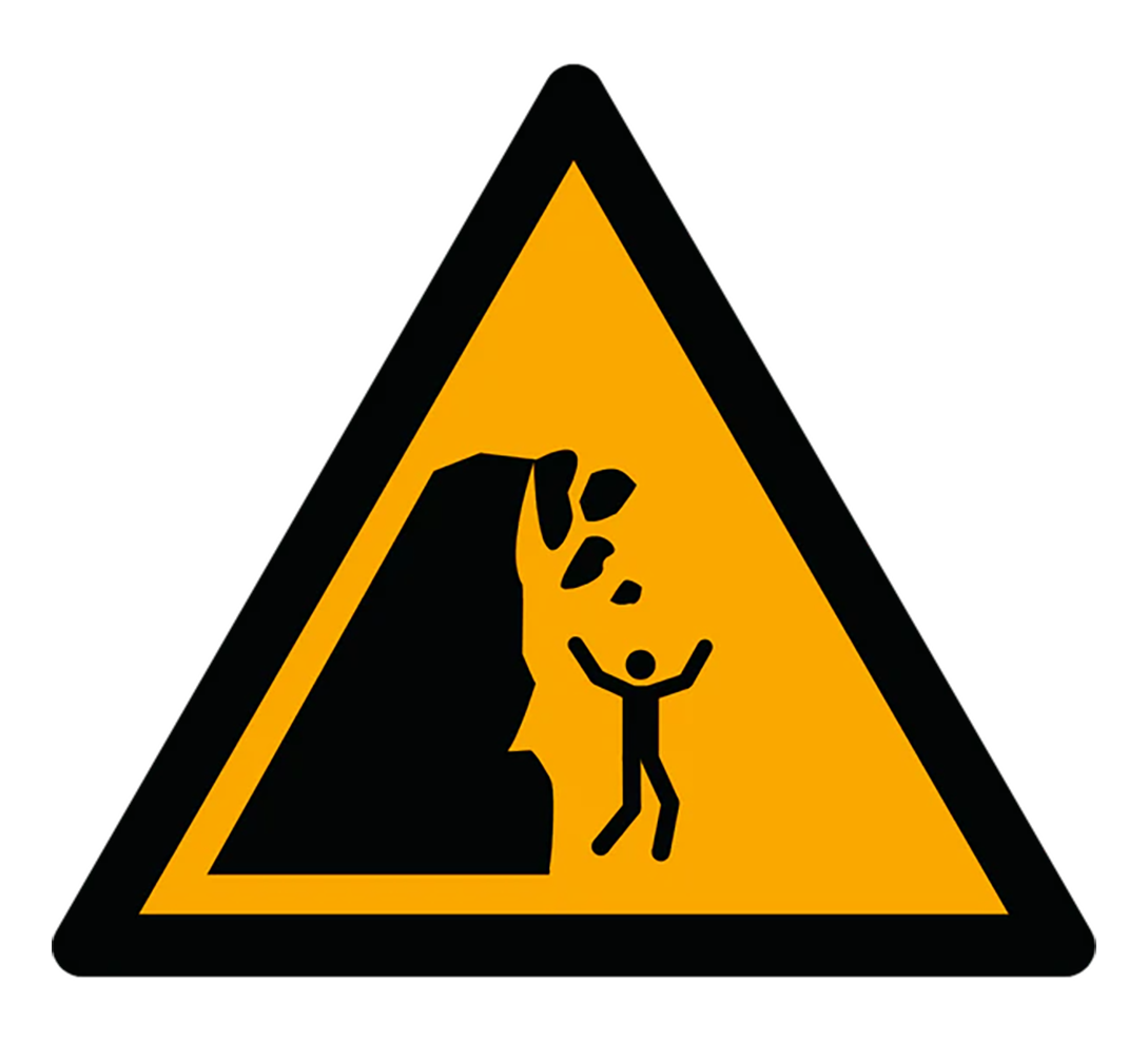 Warnzeichen Aufkleber - W054 - Warnung vor Haien