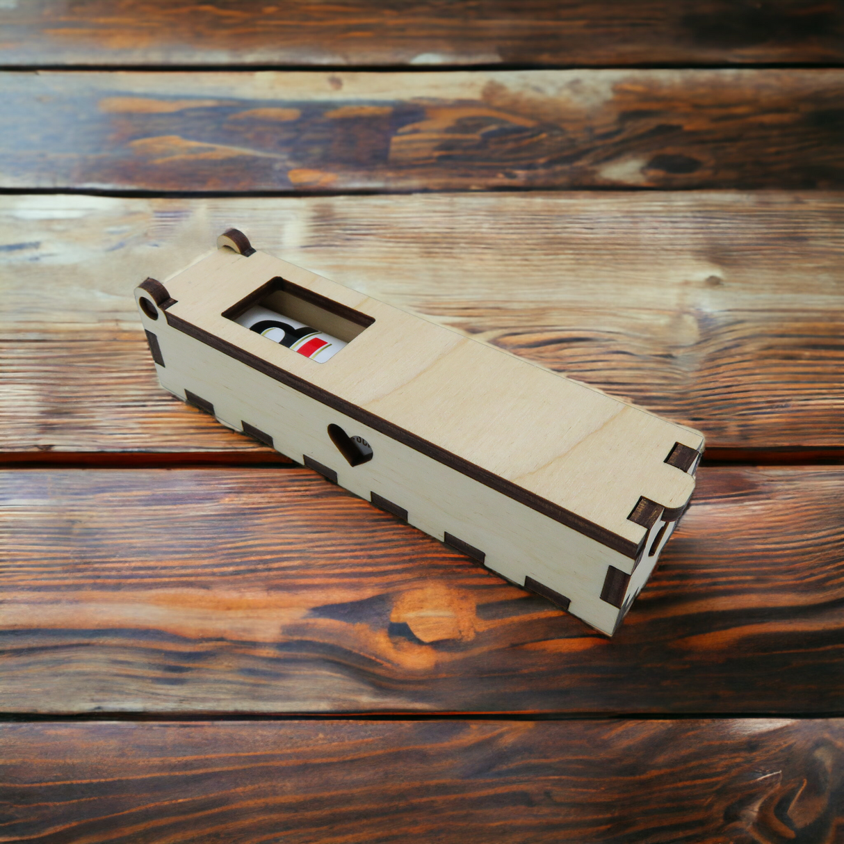 Oma du bist mein Vorbild - gravierte Geschenkbox inkl. Duplo Schokoriegel