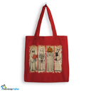 Jutebeutel Halloween Geist Tasche Baumwolle 10 Liter