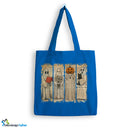 Jutebeutel Halloween Geist Tasche Baumwolle 10 Liter