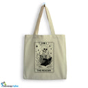 Jutebeutel Halloween Skelett Karte Tasche Baumwolle 10 Liter