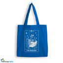 Jutebeutel Halloween Skelett Karte Tasche Baumwolle 10 Liter