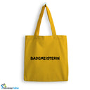 Jutebeutel Bademeisterin mit Herz Tasche Baumwolle 10 Liter