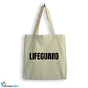 Jutebeutel Lifeguard mit Herz Tasche Baumwolle 10 Liter