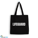 Jutebeutel Lifeguard mit Herz Tasche Baumwolle 10 Liter